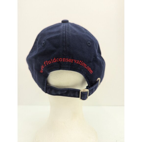 FCS Fluid Conservation Systems Men Blue Adjustable Strap Back Cap Hat - Picture 6 of 8